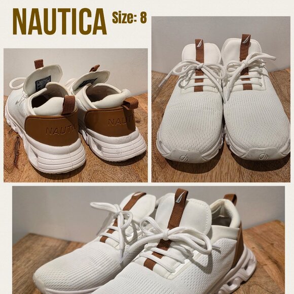 Nautica White Sneakers - Picture 4 of 4